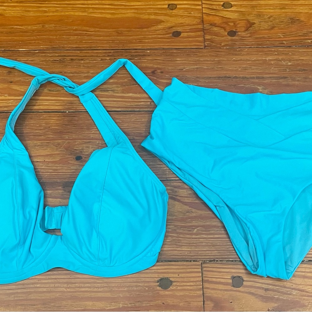 Bare Necessities Vibrant Blue Bikini Set